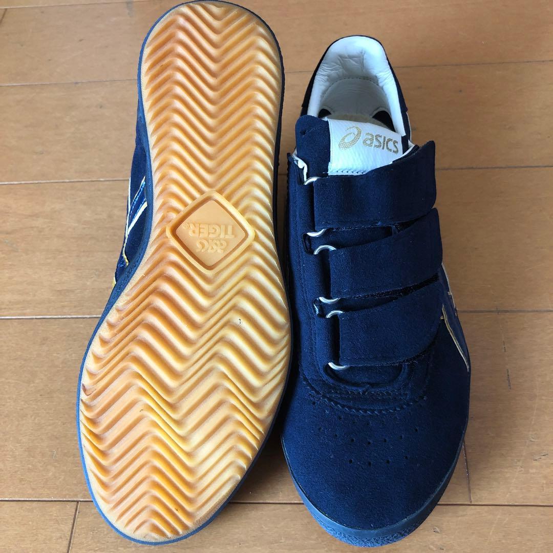 asics ネイビー バレーボールシューズ　審判用