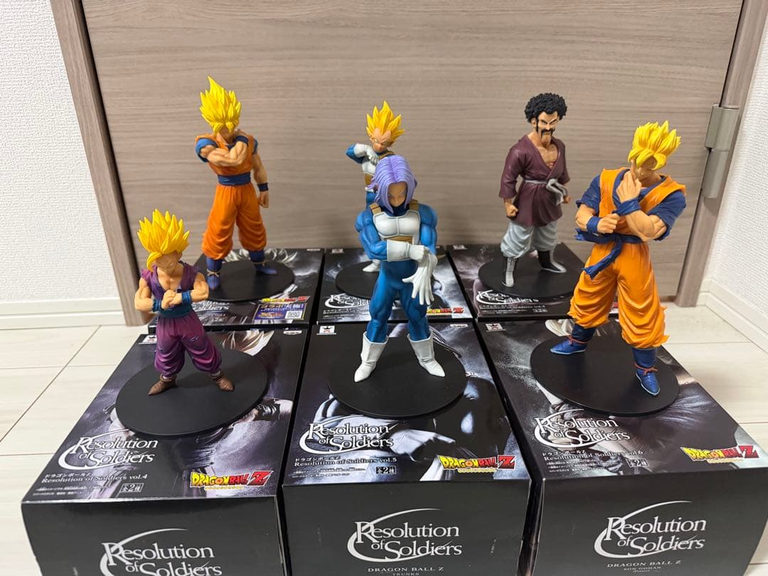 ドラゴンボールZ Resolution of soldiers 6体セット
