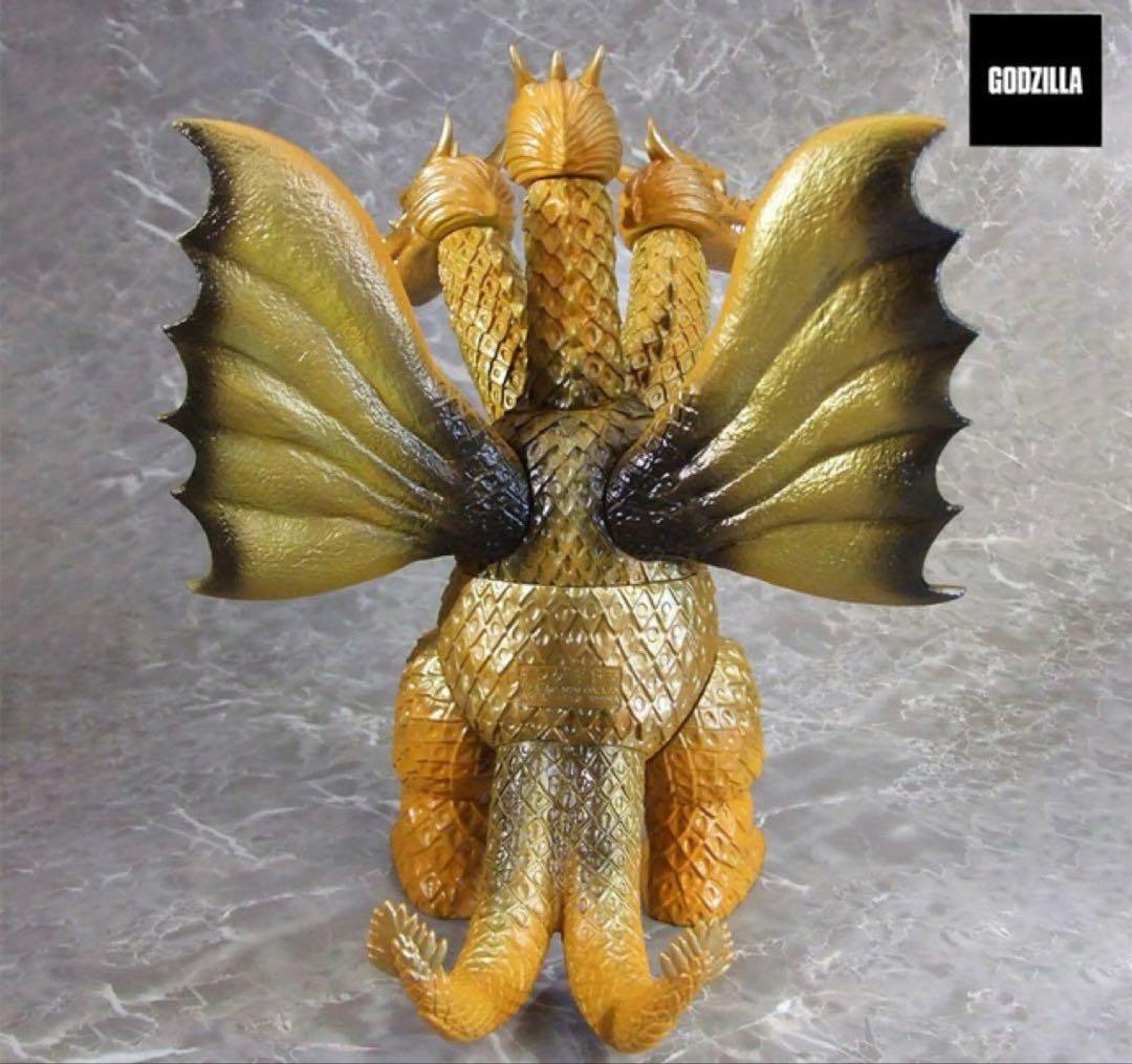 【即購入ok】【ソフビ】墓場の画廊　グレートザウルス キングギドラ