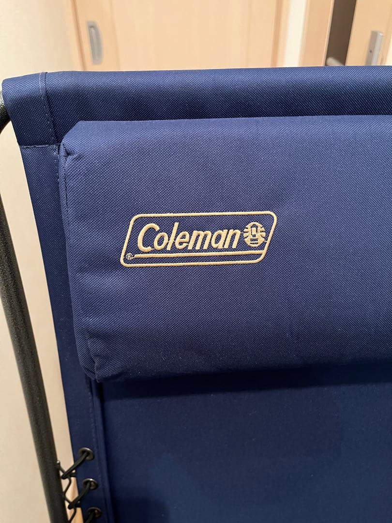 【手渡し限定】2台Coleman インフィニティチェアネイビー