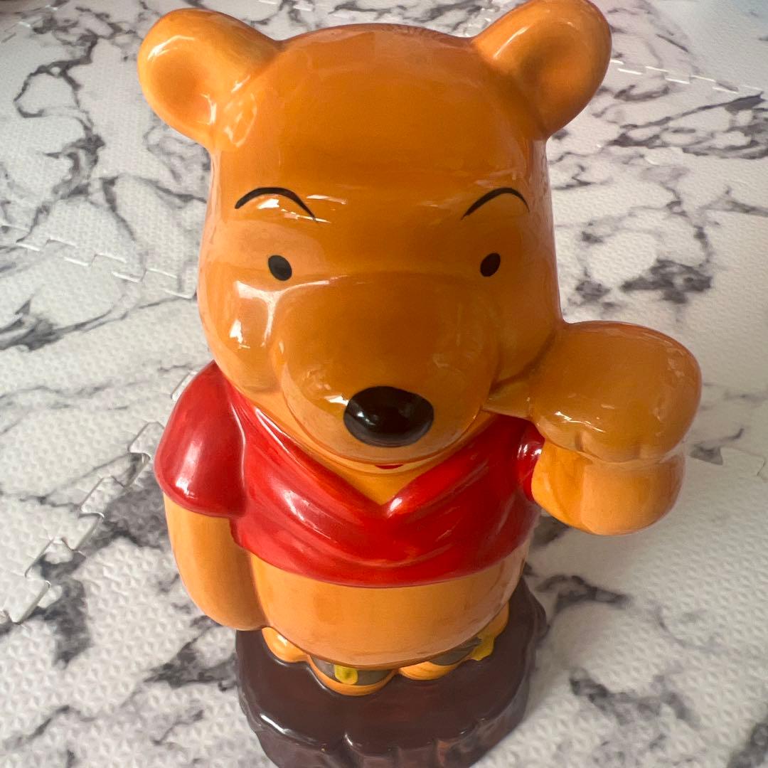 くまのプーさん 貯金箱 陶器製