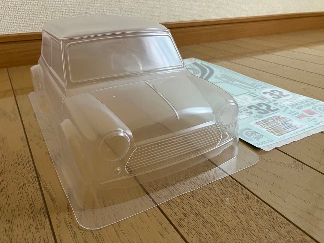 タミヤ 1/10 ミニクーパーレーシング ボディ ステッカー セット