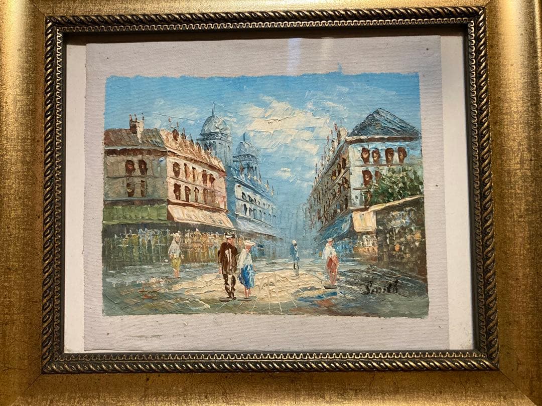インテリアアート　油絵　Vintage