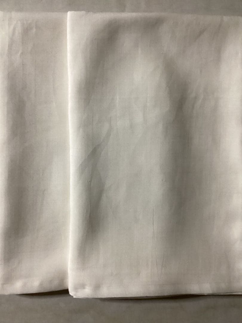 近江麻ラミー高級ワイシャツ生地シーツ220×160 2枚