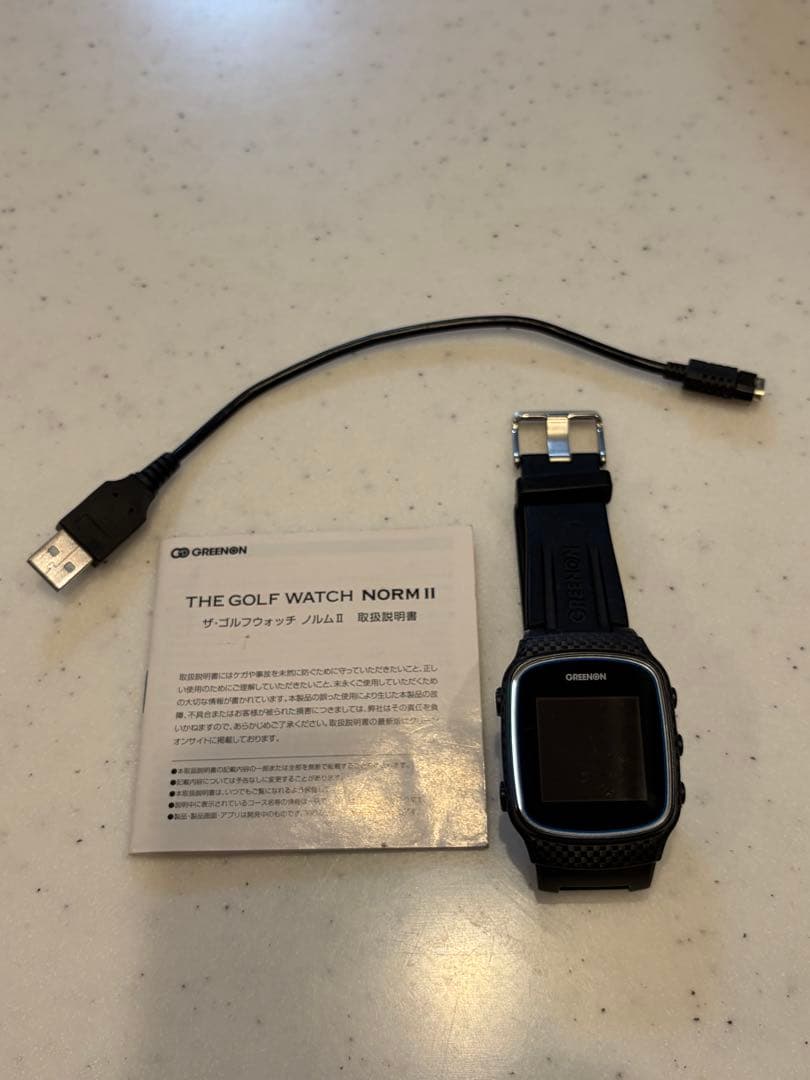 GREENON GOLF WATCH NORM II GPS腕時計