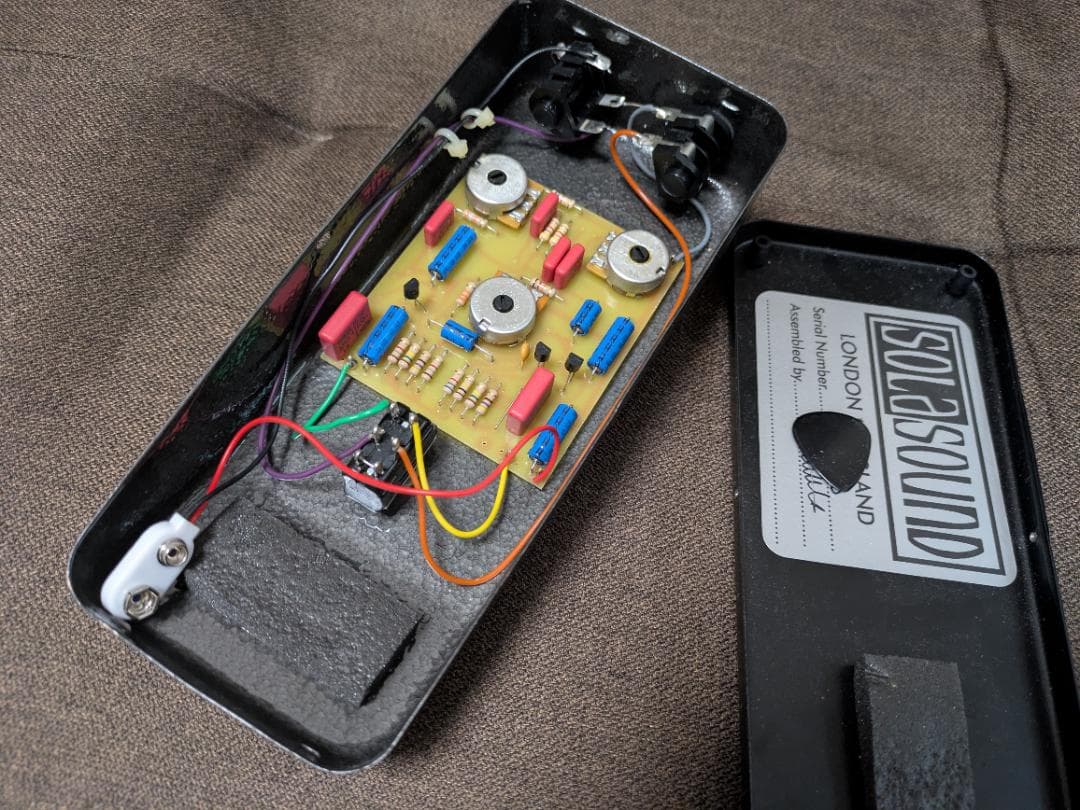 Colorsound Overd ギターエフェクター