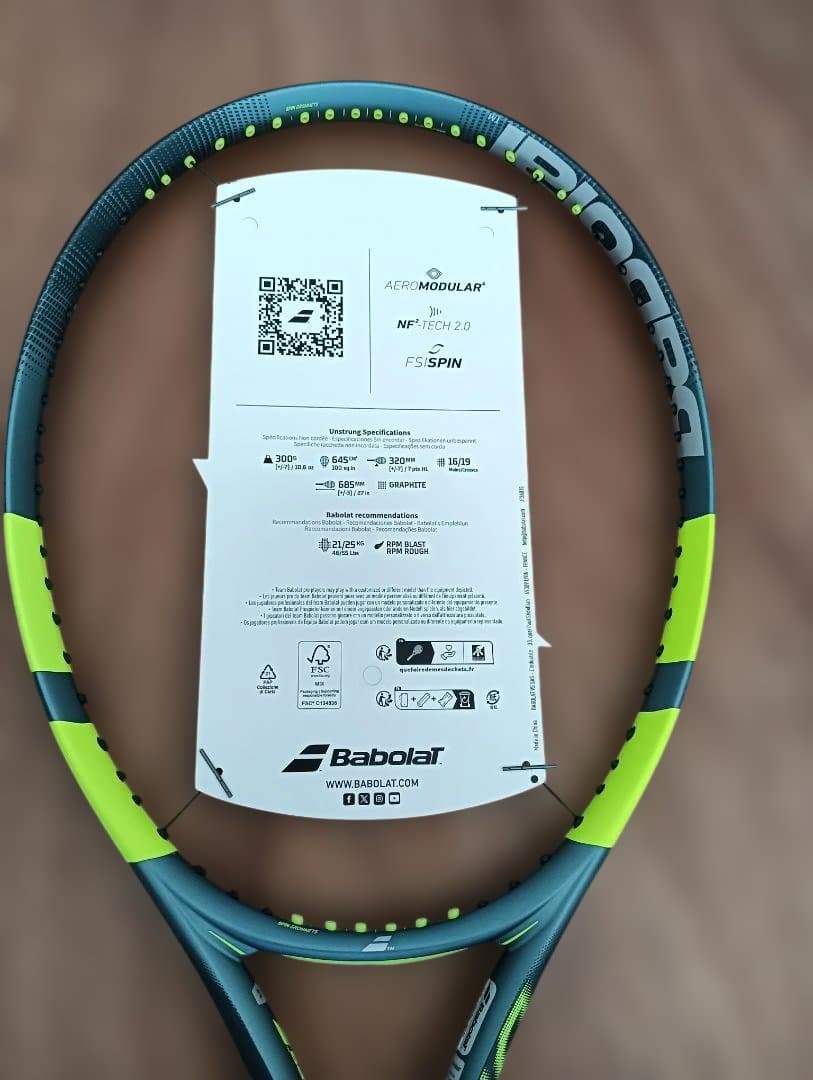 【保証書付き新品】2026 Babolat Pure Aero 100 G2