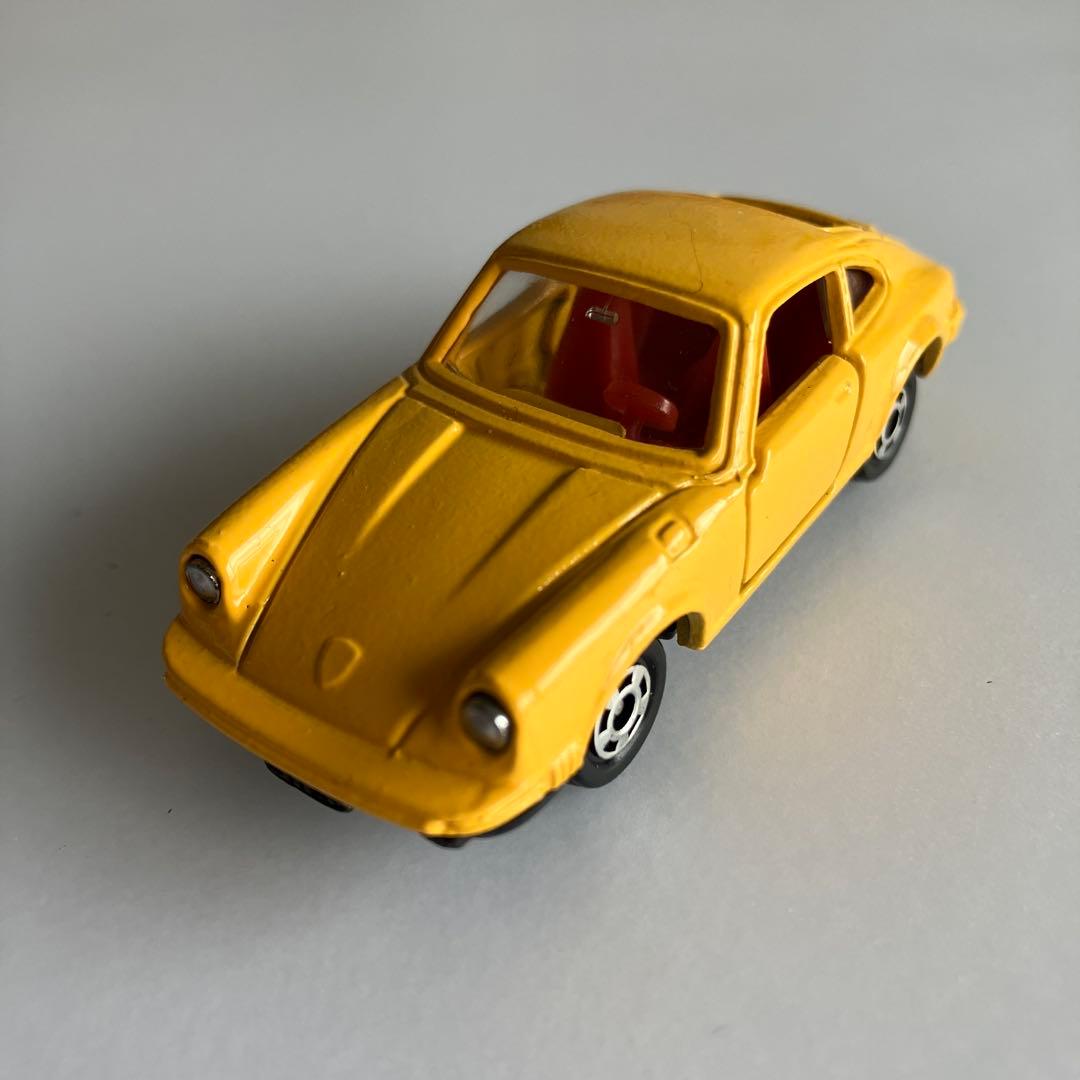 ■絶版》トミカNo.F3【日本製】ポルシェ 911S《ミニパーキングセット》単品