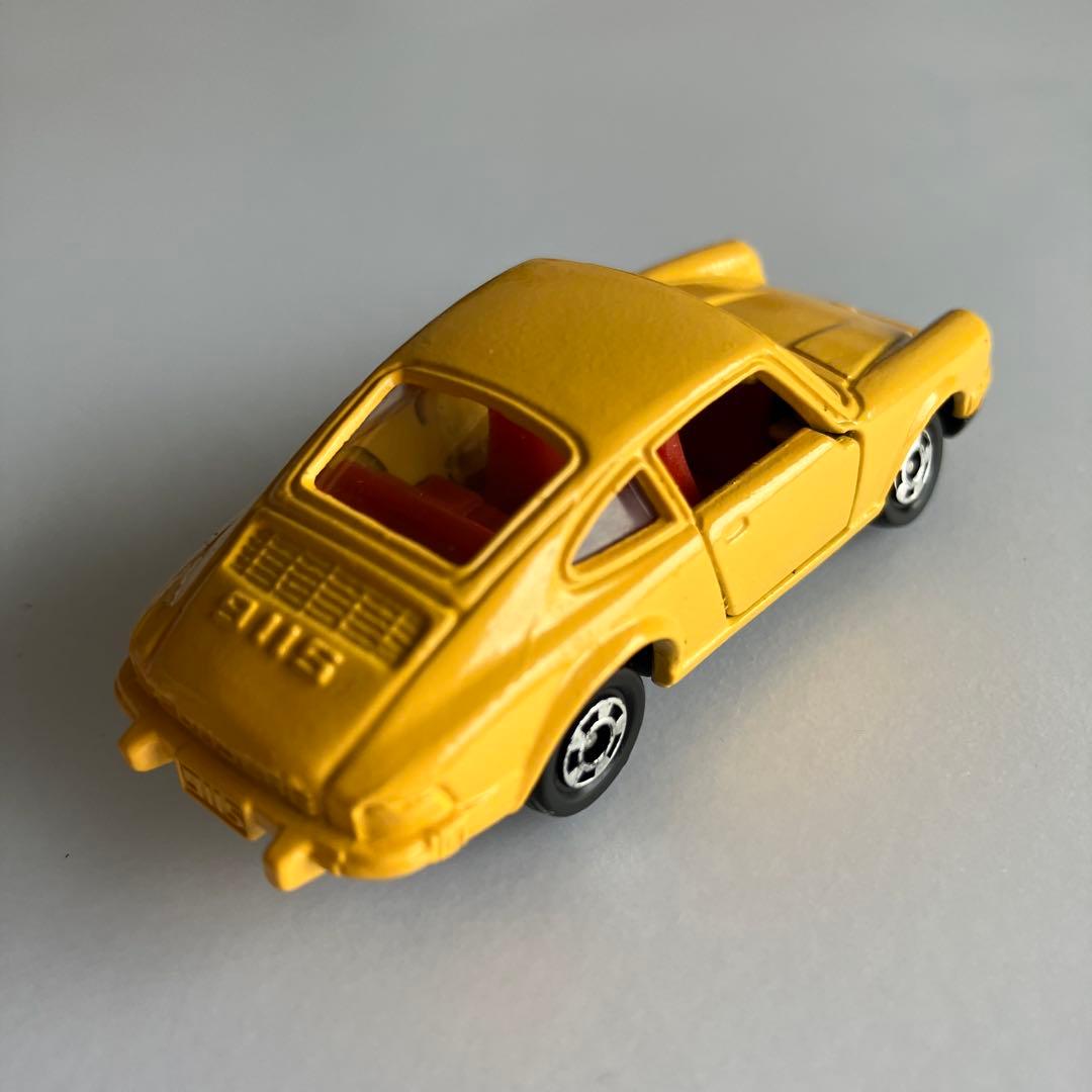 ■絶版》トミカNo.F3【日本製】ポルシェ 911S《ミニパーキングセット》単品