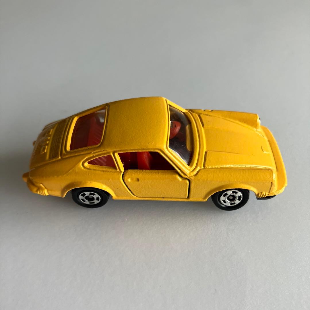 ■絶版》トミカNo.F3【日本製】ポルシェ 911S《ミニパーキングセット》単品