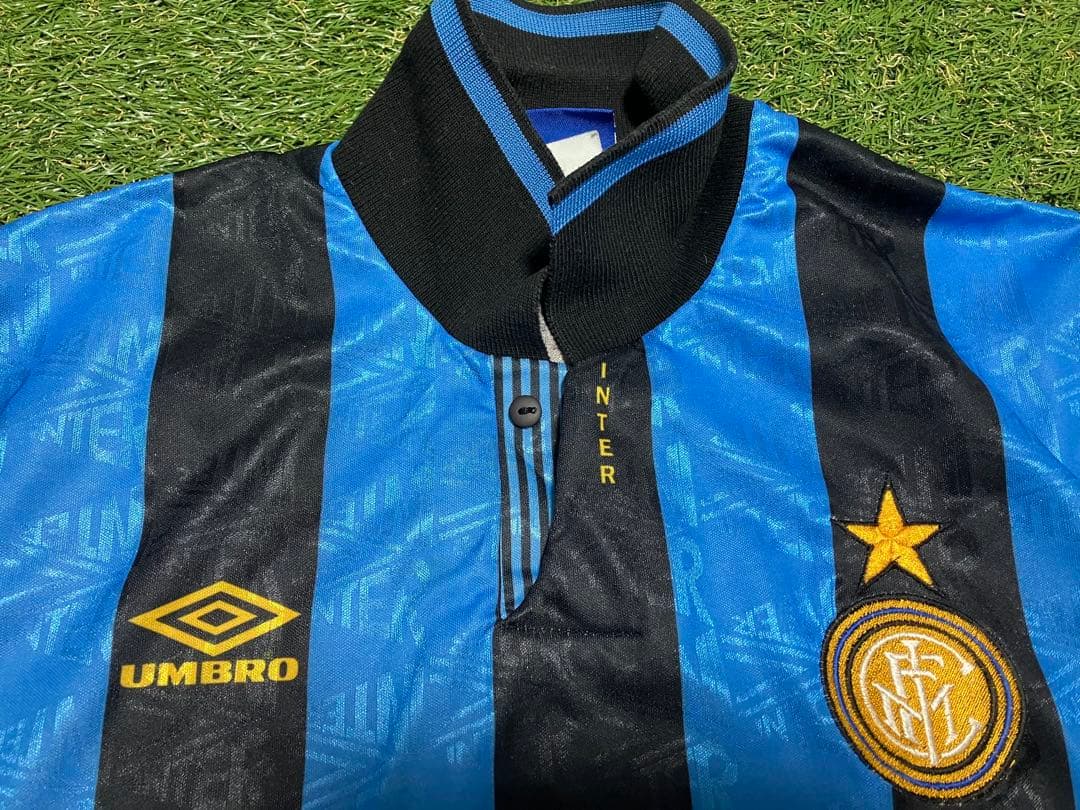 【美品】Umbro 90s インテル　ユニ　サイズM