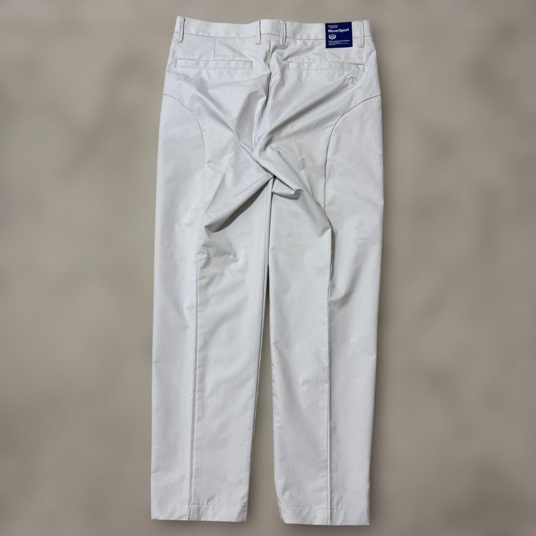 新品☆DESCENTE 『BLUE LABEL』ゴルフパンツ　ライトグレー　M