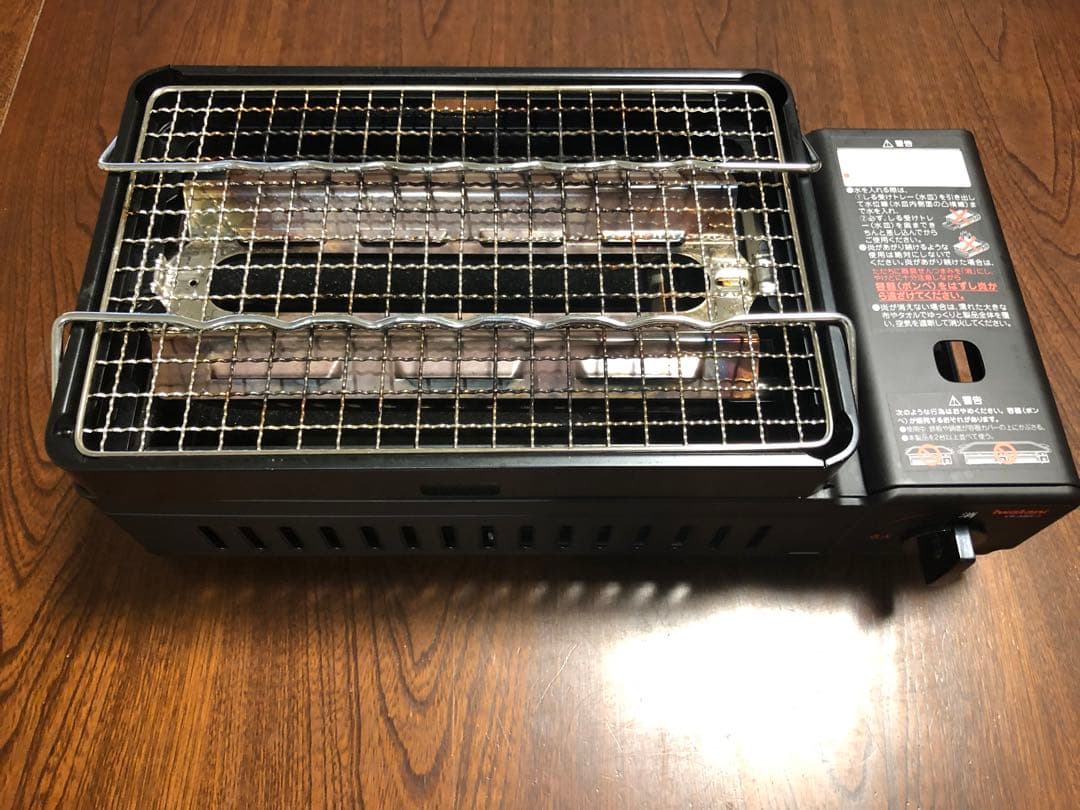 Iwatani 炉端焼き 炙りやⅡ / CB-ABR-2 と専用バッグ
