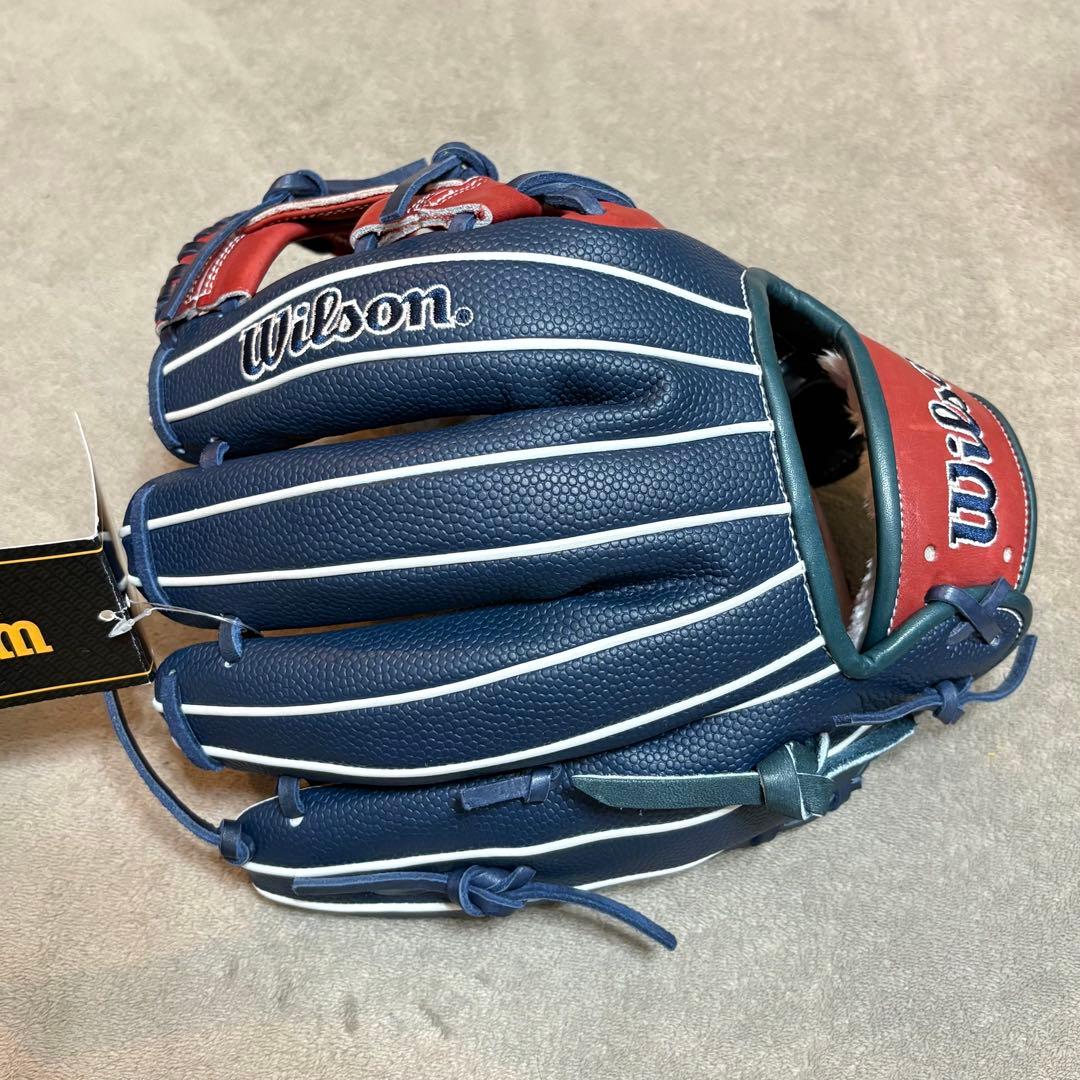 ジ*ン様 【新品】86型 Wilson ワナビーヒーロー 軟式 内野用 グラブ