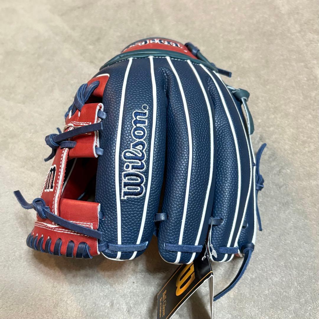 ジ*ン様 【新品】86型 Wilson ワナビーヒーロー 軟式 内野用 グラブ