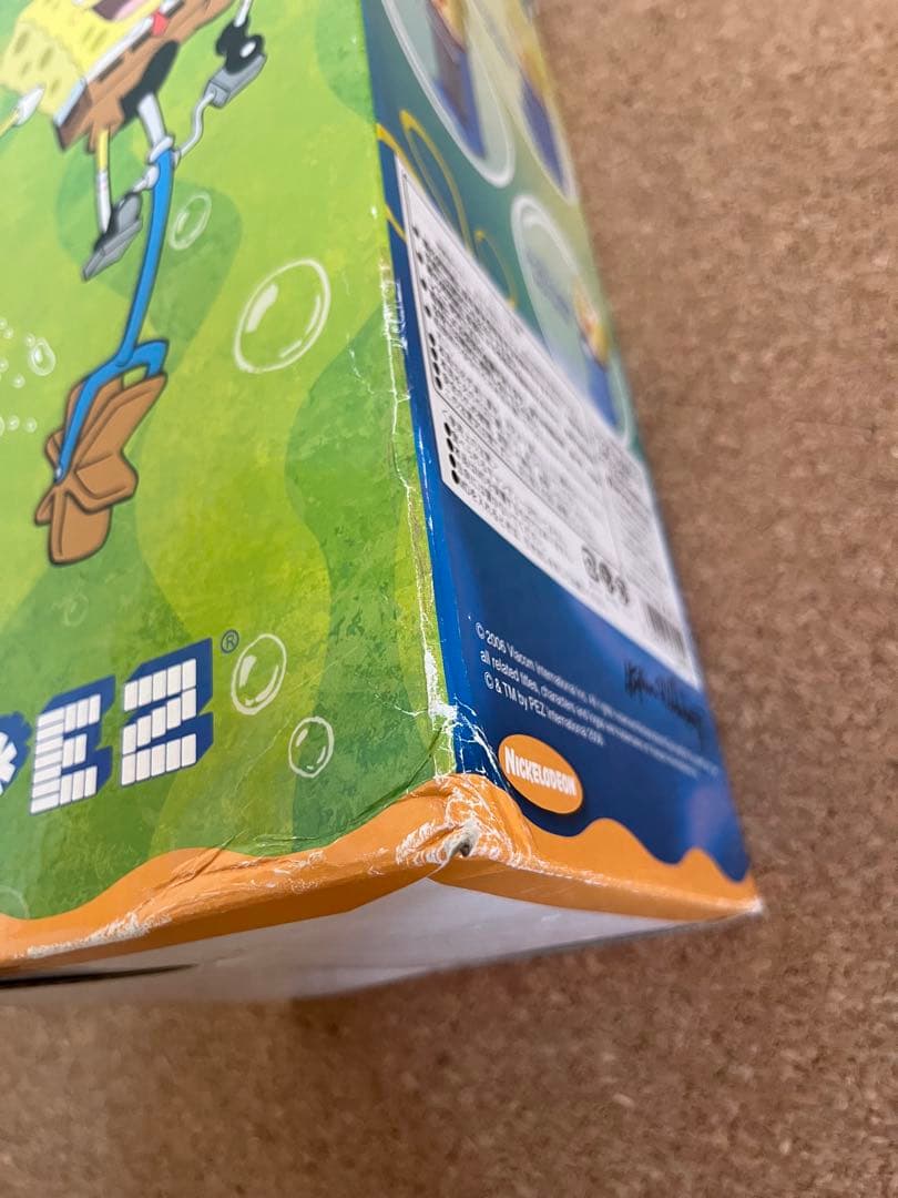 スポンジボブ PEZ ストレージユニット