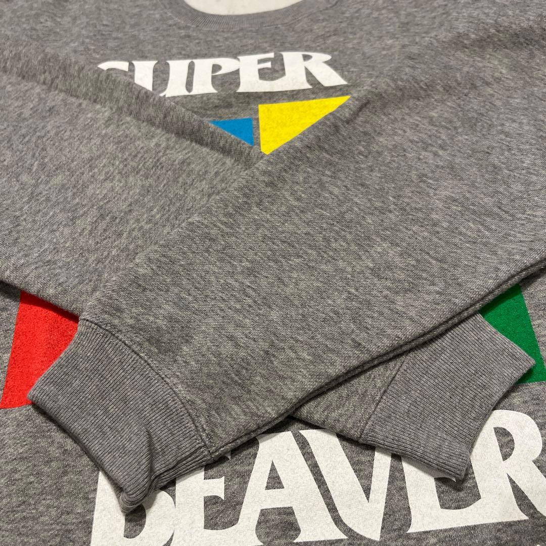 SUPER BEAVER トレーナー　GR ビッグシルエット