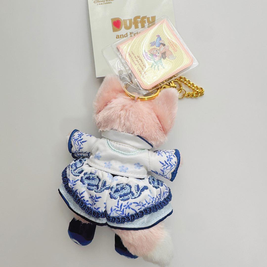上海ディズニー　釉裏青　青花 リーナベル ぬいぐるみ キーチェーン キーホルダー