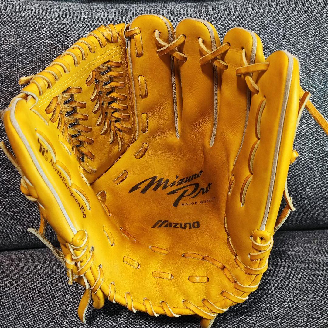 ミズノプロ　硬式グローブ　ノースヨーロピアンキップレザー　内野手用