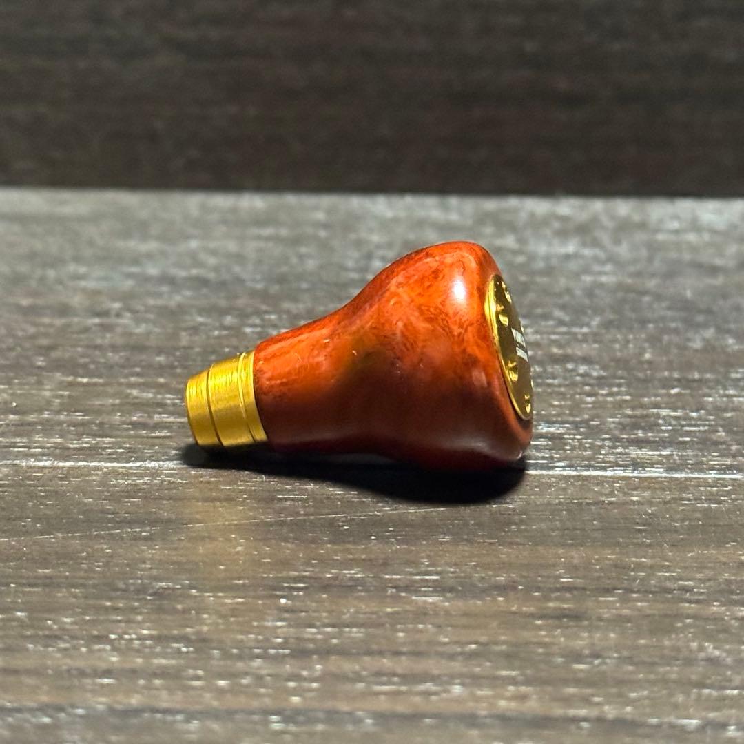 H*榮様 美品 シマノ 夢屋 花梨ハンドルノブ ラウンド型M