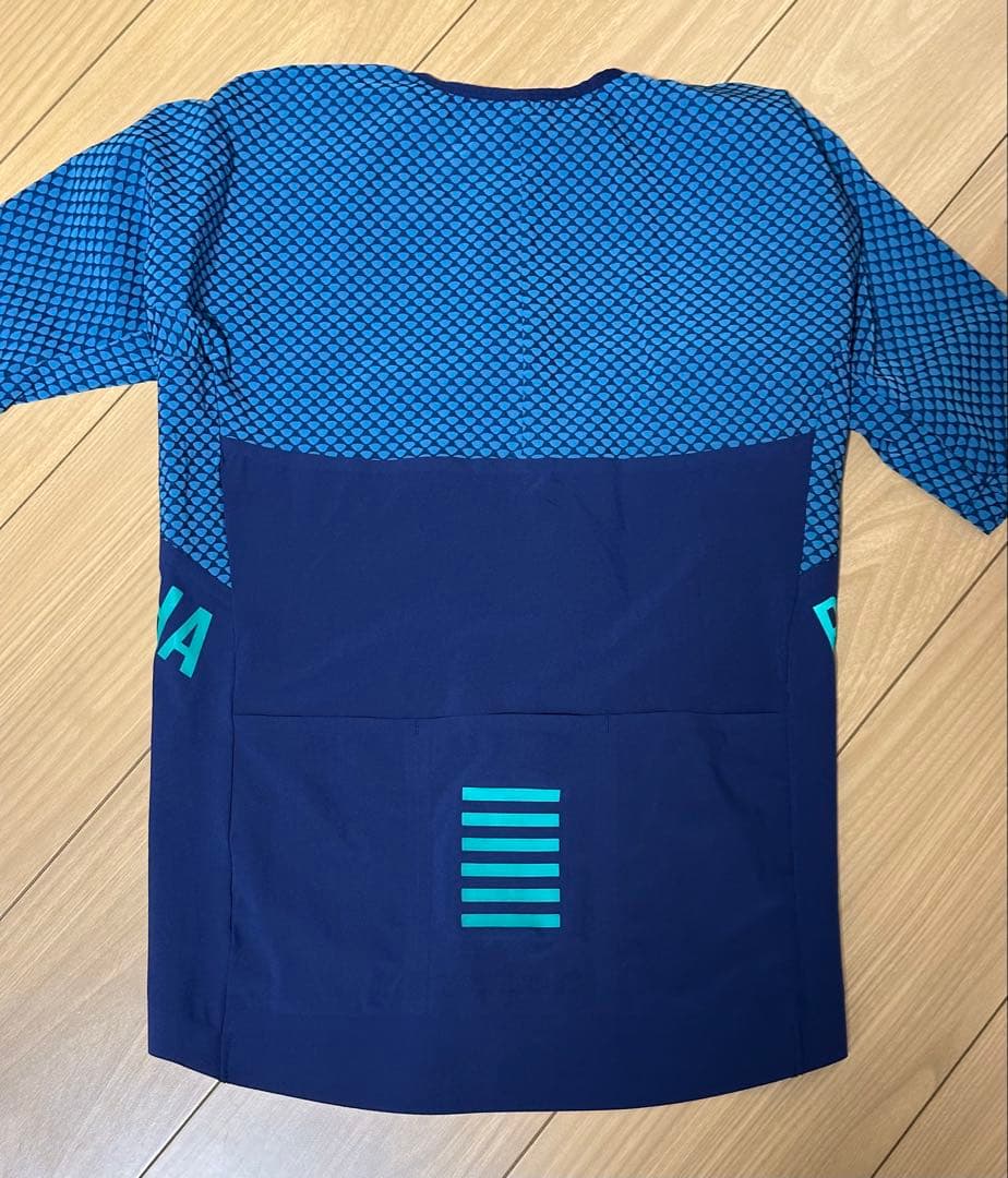 Rapha サイクルジャージ 半袖 M ネイビー/ブルー　エアロジャージ　メンズ