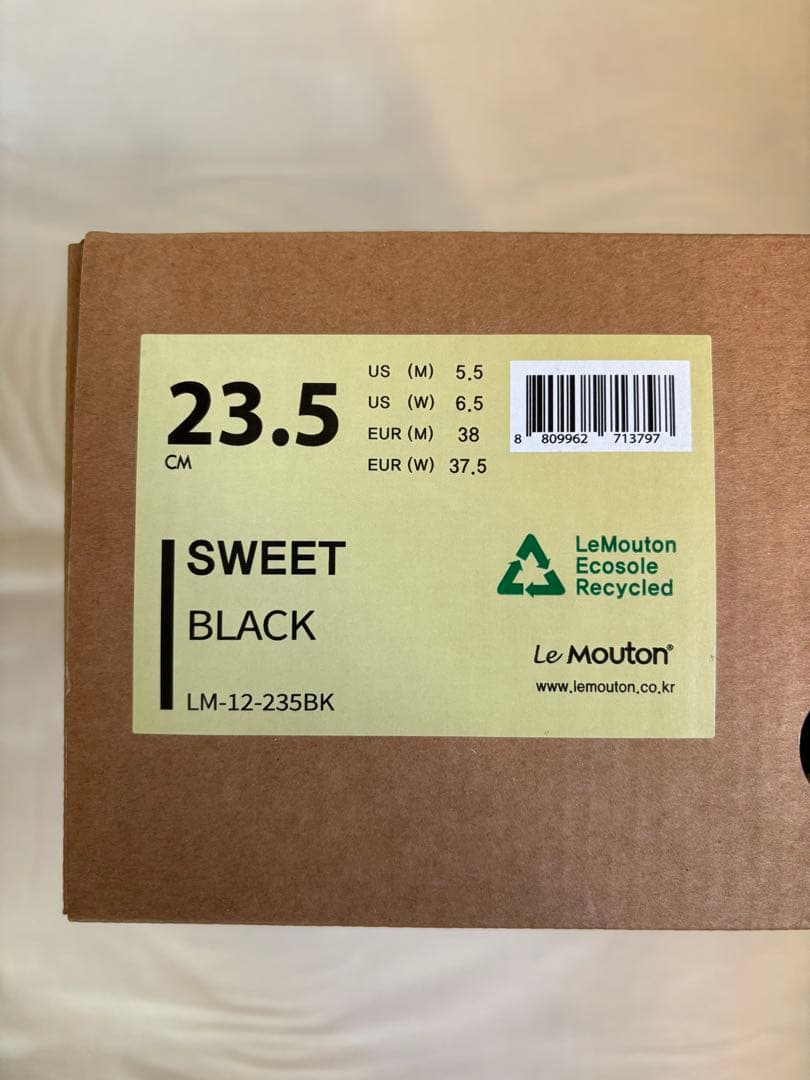 新品✨ Le Mouton Sweet 　23.5cm フラットバレエシューズ