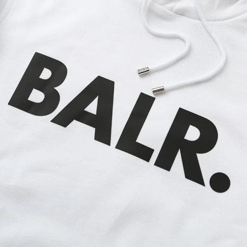 BALR.パーカー白Ｍサイズ　B1261.1017