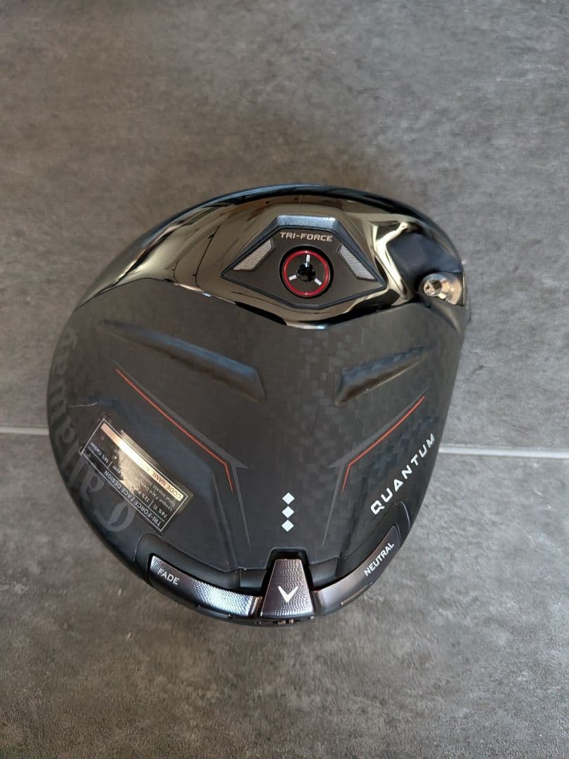 ●ラウンド未使用　日本仕様●QUANTUMトリプルダイヤモンド 10.5度ヘッド
