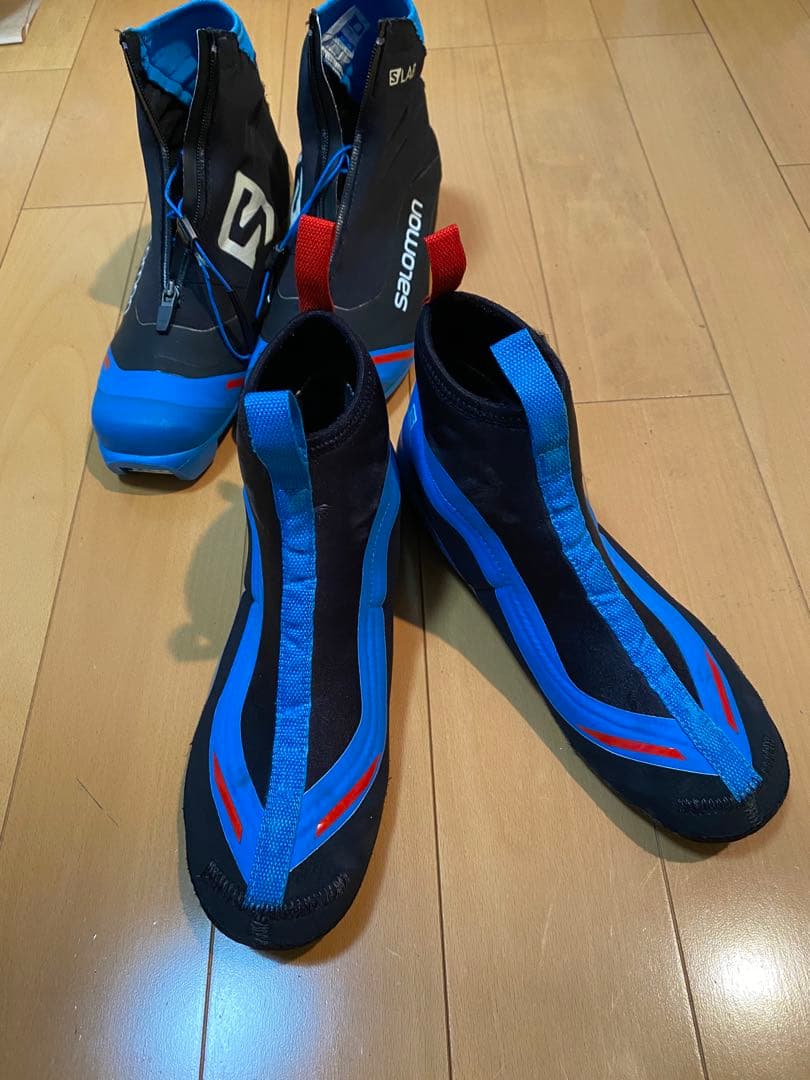 クロスカントリースキー　Salomon S/LAB ブーツ