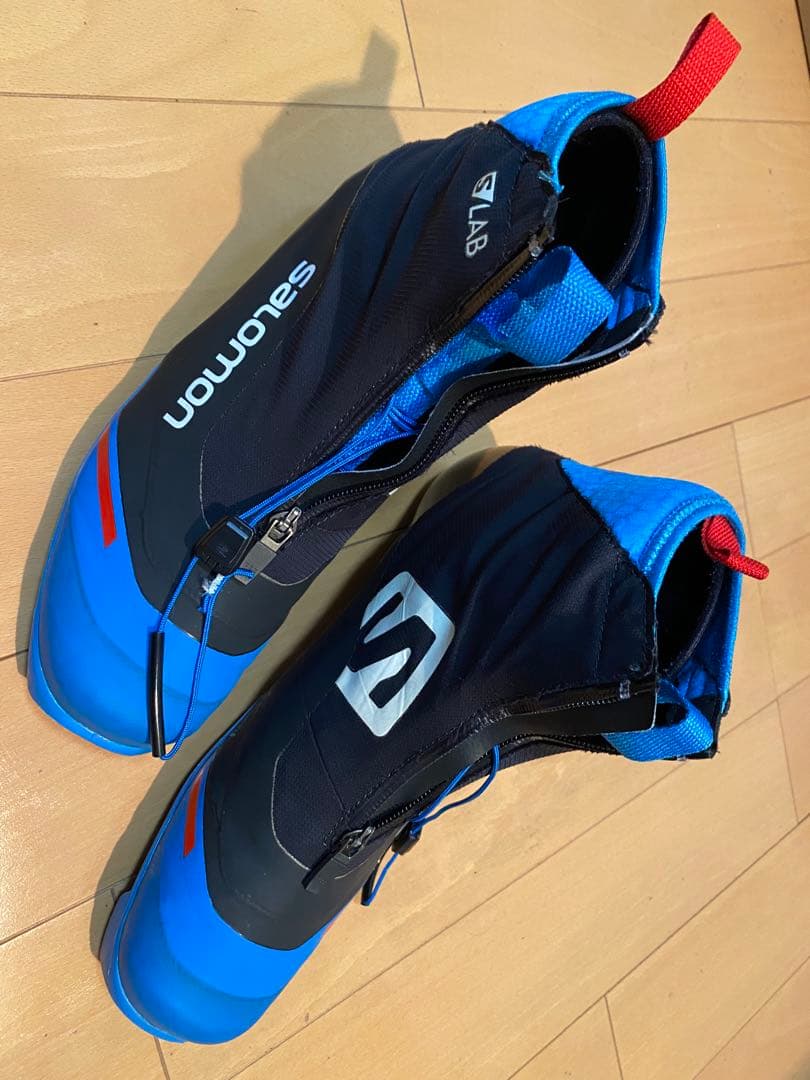 クロスカントリースキー　Salomon S/LAB ブーツ
