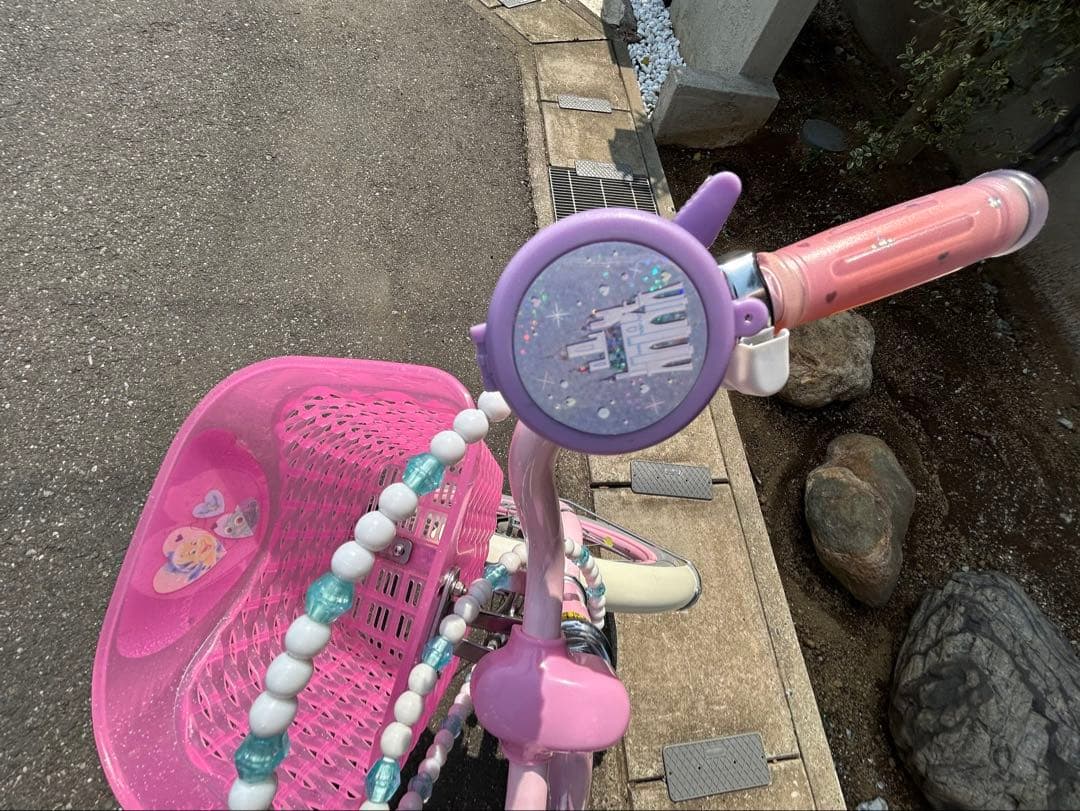 とも　幼児用自転車 プリンセス　18インチ　引き取り限定