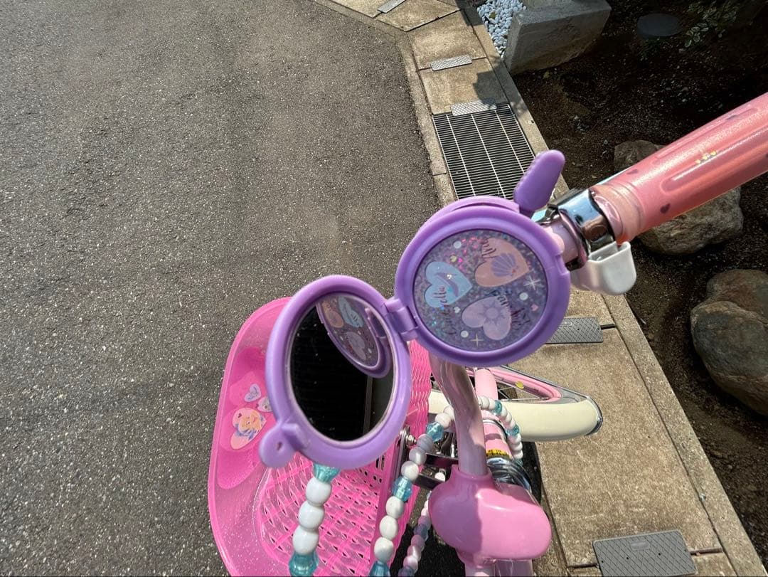 とも　幼児用自転車 プリンセス　18インチ　引き取り限定