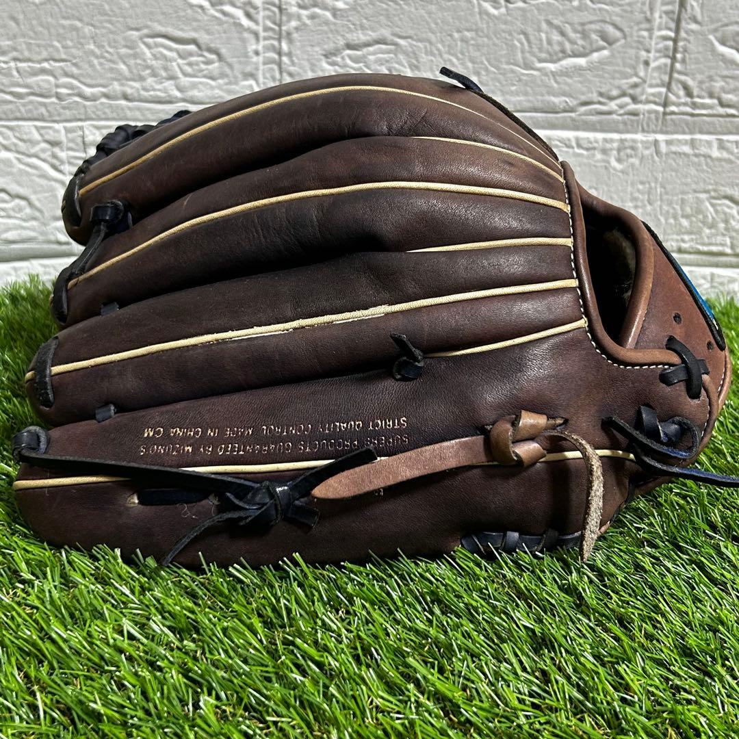 MIZUNO ミズノ 軟式 グローブ 外野 外野手 外野用 青ビュー ビッグM