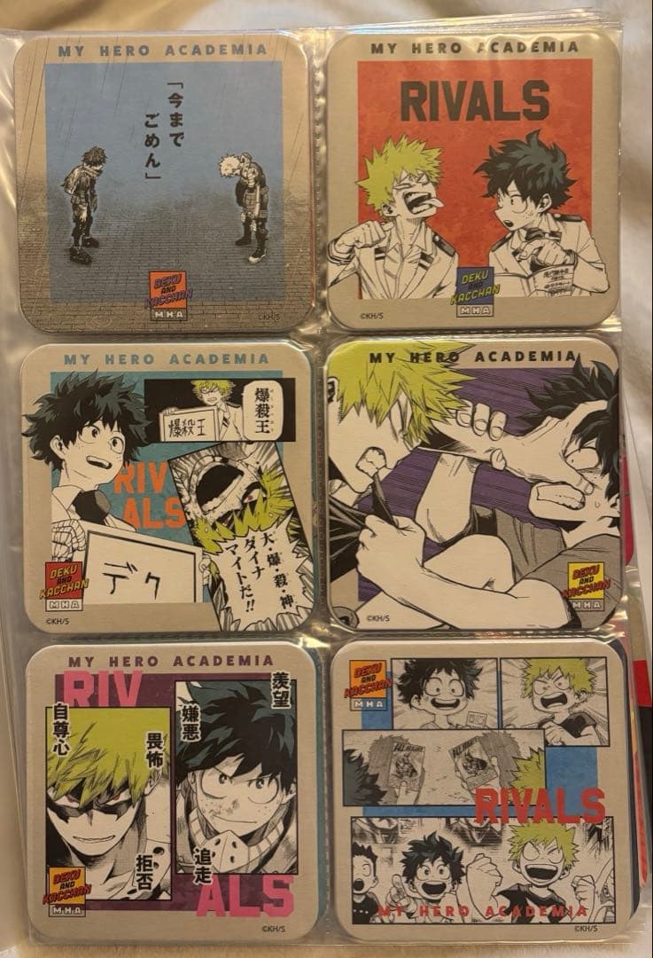 ヒロアカ アートコースター rivals コンプ