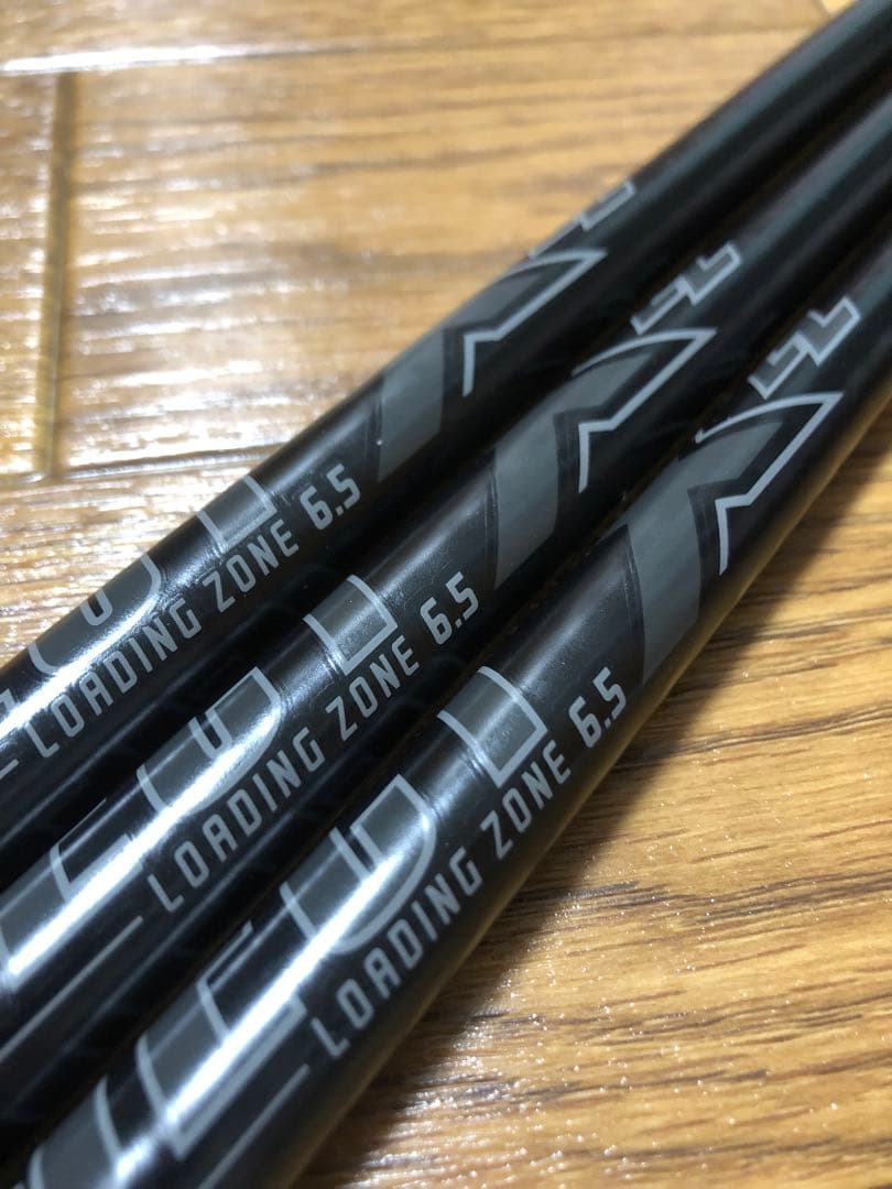 サンペイ様用新品 プロジェクトX LZオールブラック 6.5 #5〜9本