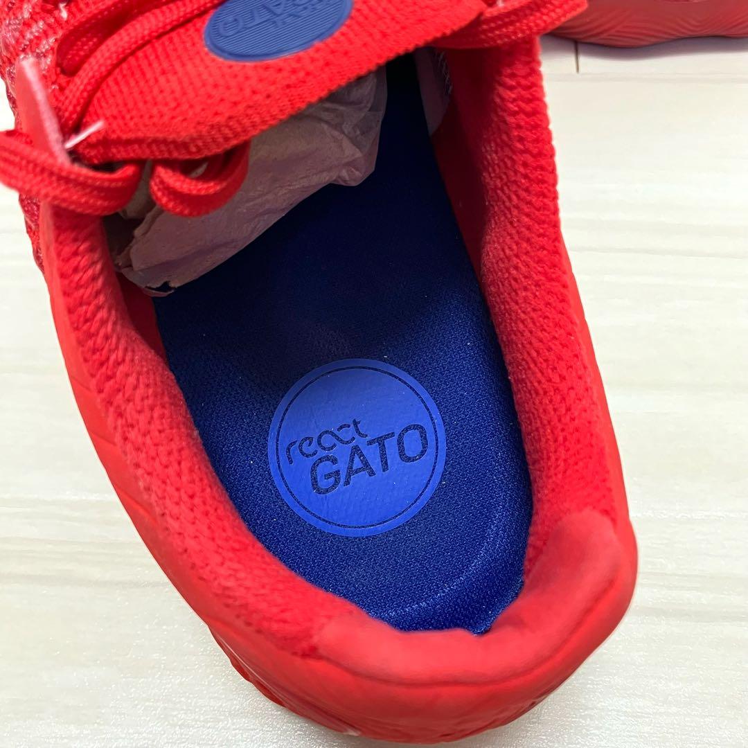 NIKE ナイキ リアクト ガト 25.5 赤 / ファントムGX ティエンポ