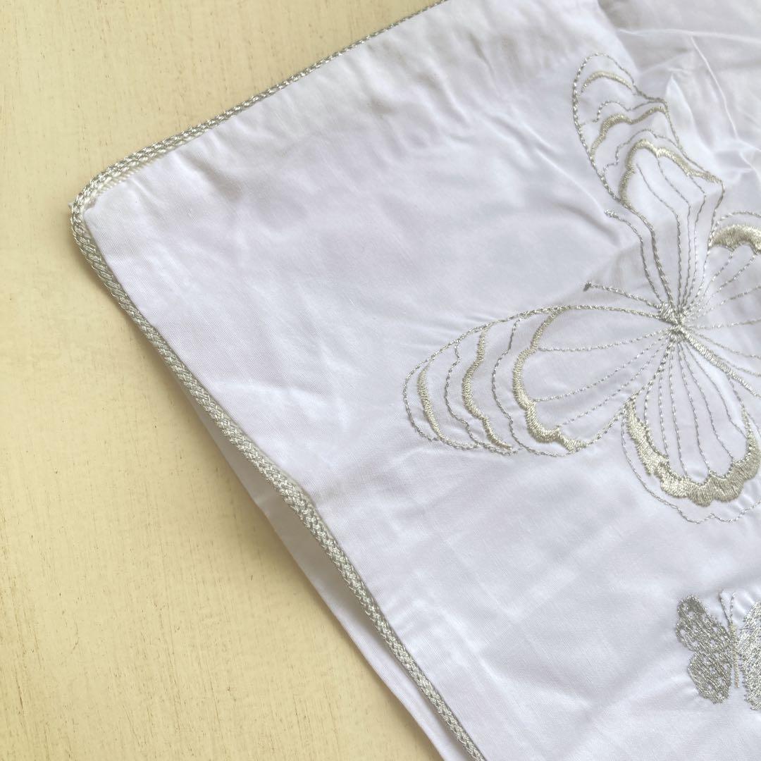 UK 輸入　旧ローラアシュレイ 刺繍掛け布団カバー＋枕カバー*2セット　新品