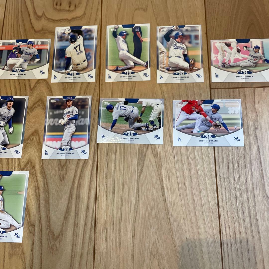 【49枚セット/空箱＆空袋付き】大谷翔平 Topps 50/50