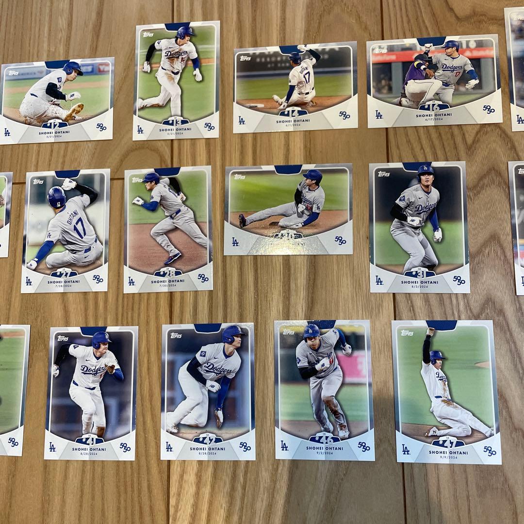 【49枚セット/空箱＆空袋付き】大谷翔平 Topps 50/50