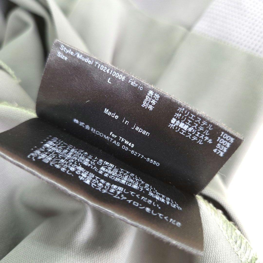 メンズウェア TFW49 COLLAR LESS L/S POLO