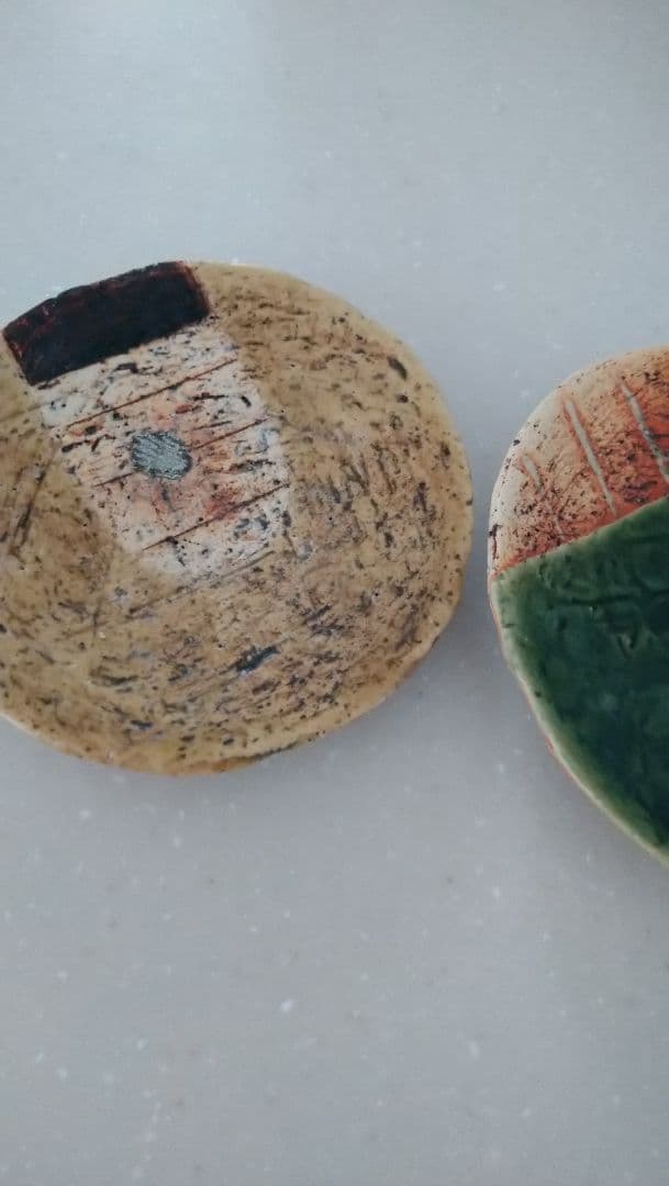 作家　野村亜矢　小皿　２枚セット