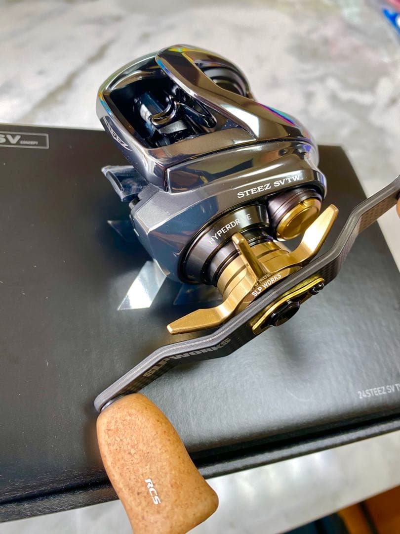 リール DAIWA 24STEEZ SV TW 100XH L SLP WORKS