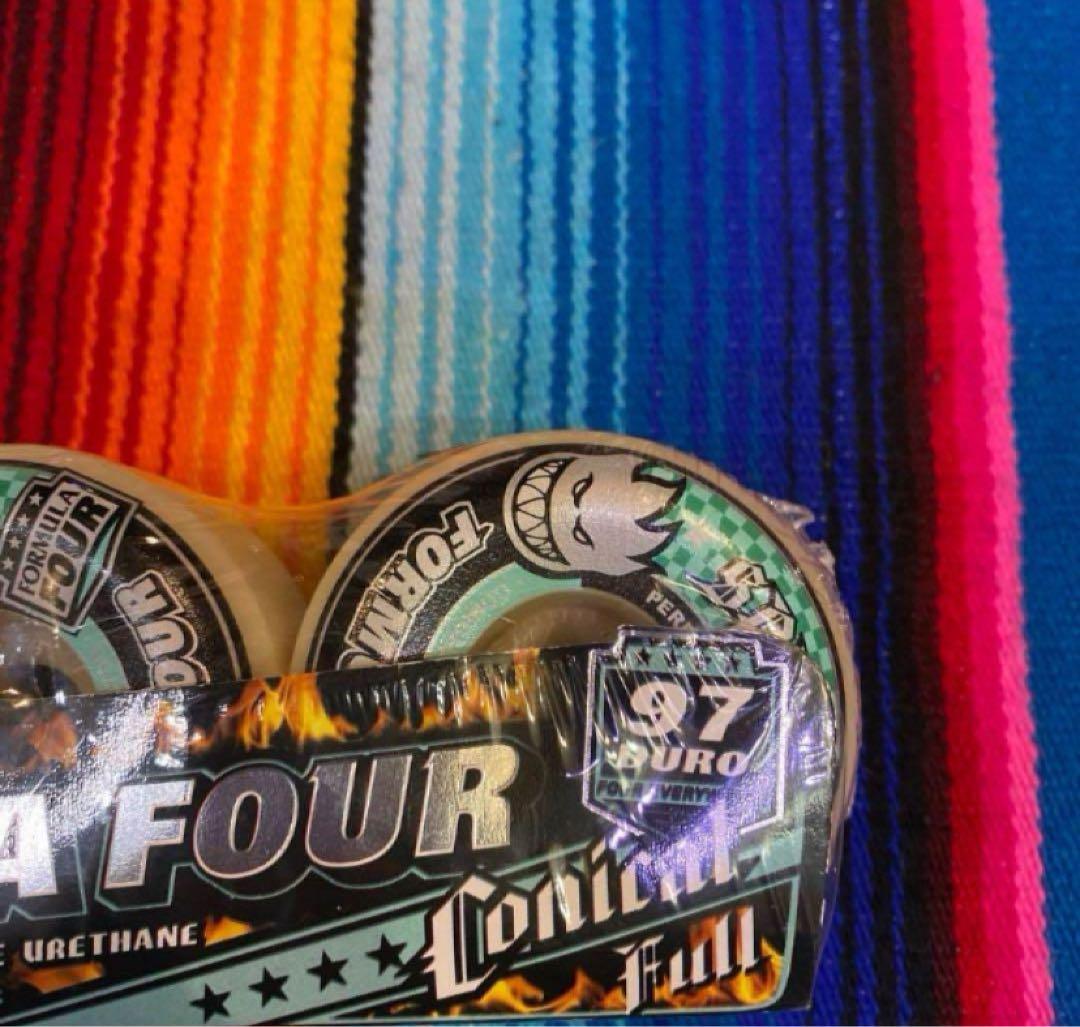 スピットファイア　ウィール　スケボー　フォーマル4 コニカルフル　56mm97a