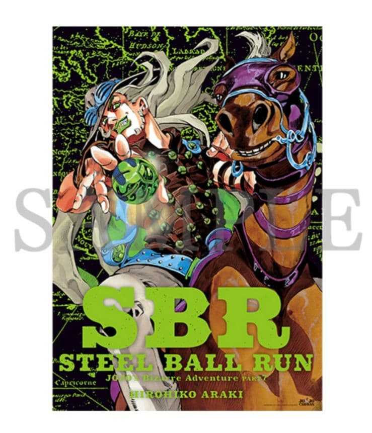 ジョジョキャラバン B2ポスター 3種類セット 未使用ショッパー付き