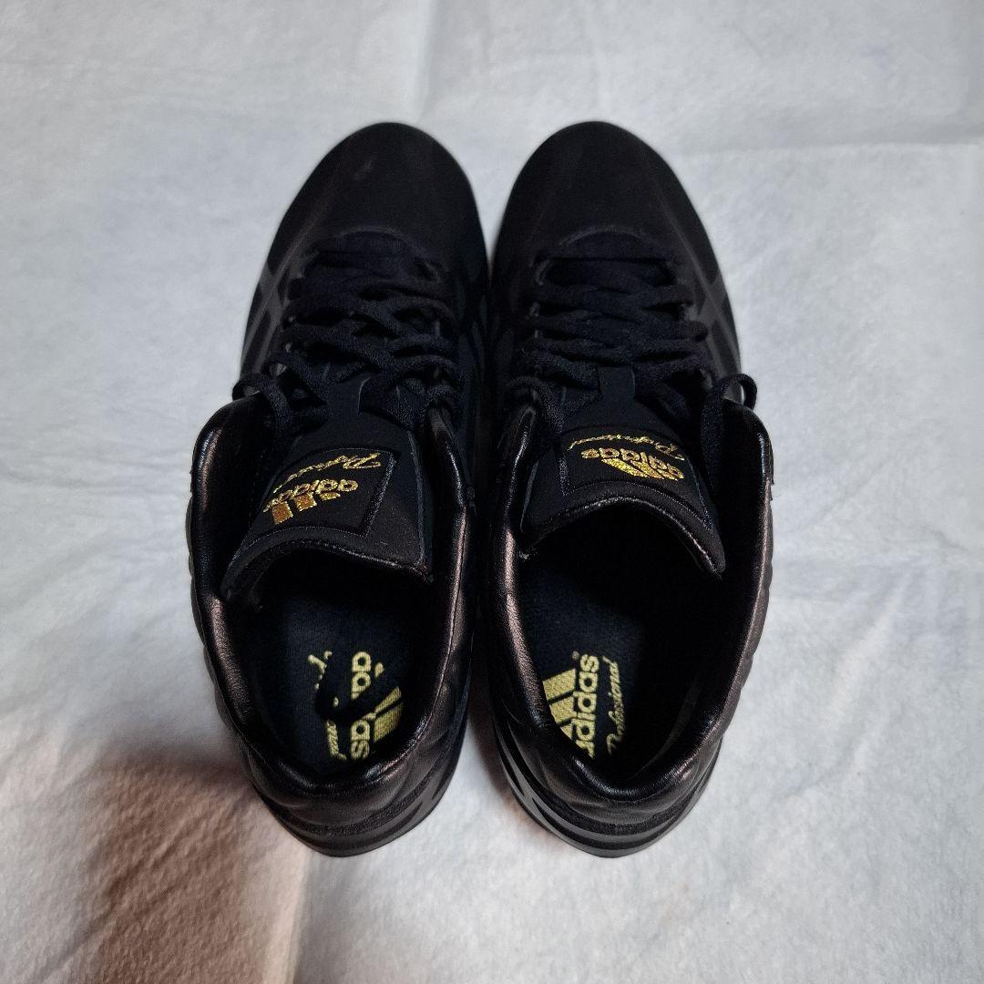 adidas Professional ブラック スパイク ハイカット