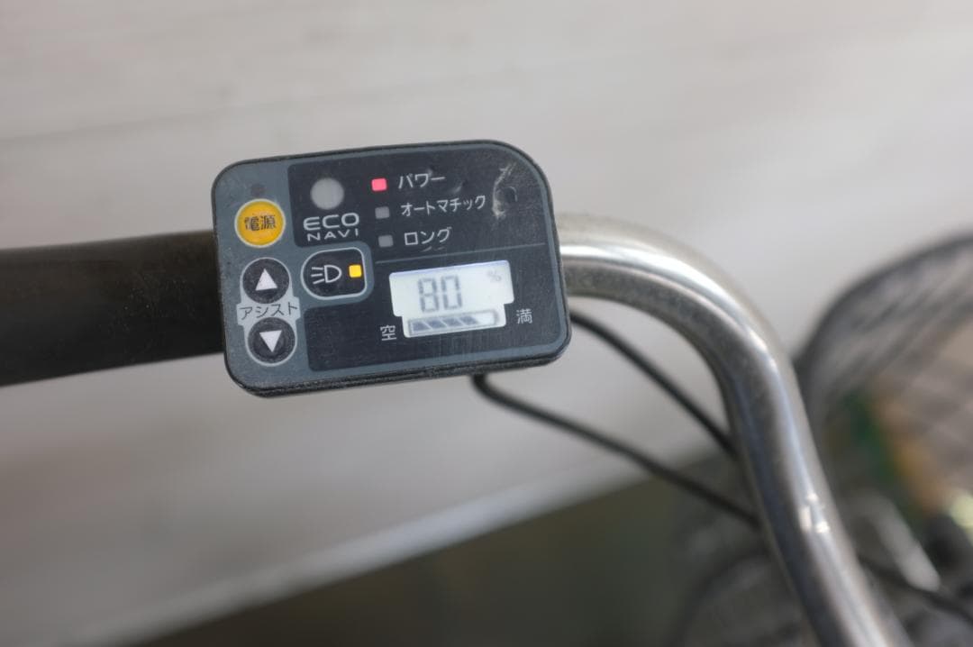 電動自転車 パナソニック　26インチ　3段　6.6Ah（4点灯）充電器あり