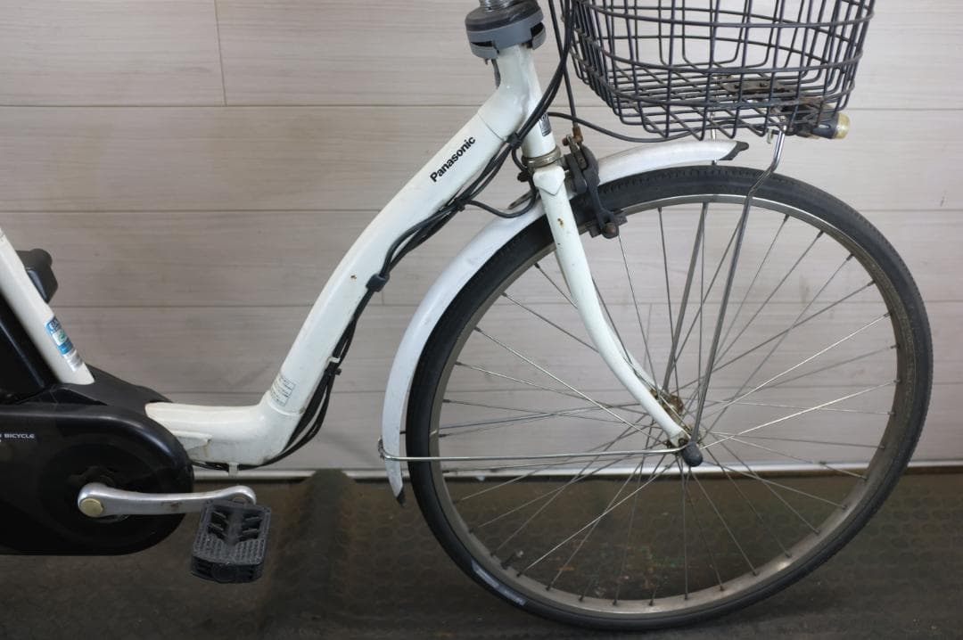 電動自転車 パナソニック　26インチ　3段　6.6Ah（4点灯）充電器あり