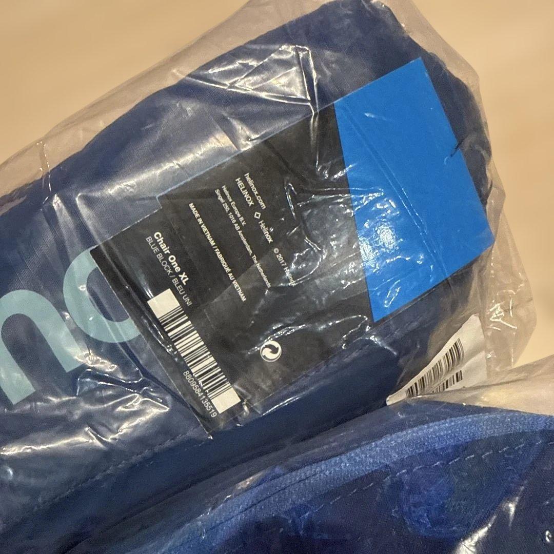 helinox chair one XL BLUE BLOCK 2点セット
