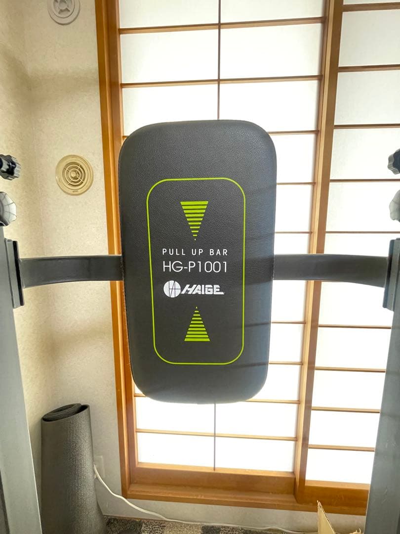 HAIGE ハイガー ぶら下がり健康器 懸垂マシン プラップバー