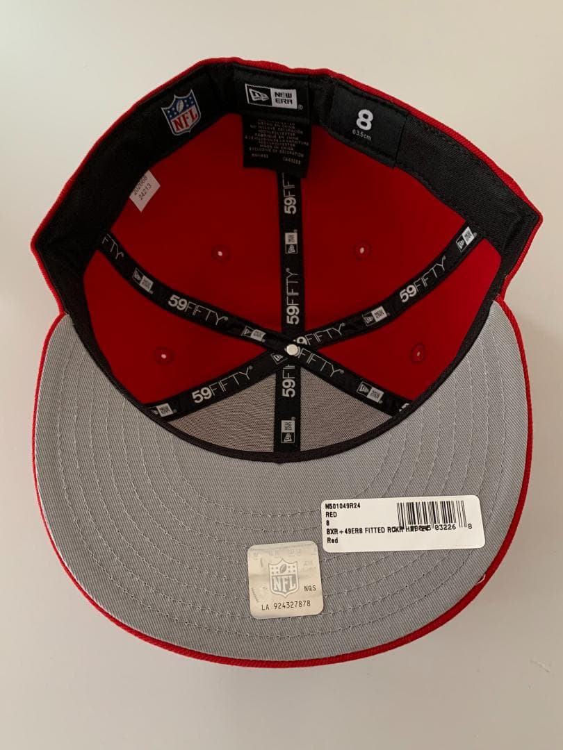 キャップ BORN x RAISED + 49ERS ROCKER FITTED